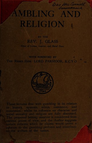 Cover for Gambling and religion