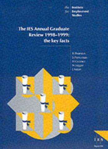 Cover for The IES Annual Graduate Review (IES Reports)