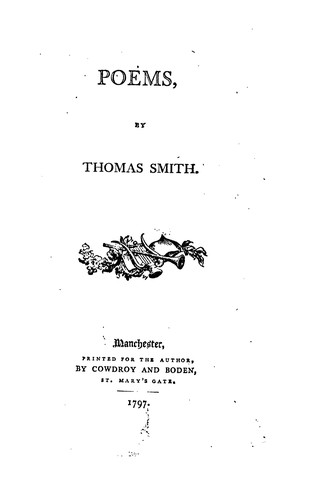 Cover for Poems