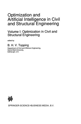 Cover for Optimization and Artificial Intelligence in Civil and Structural Engineering