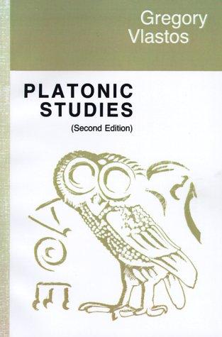 Cover for Platonic studies