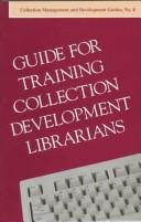 Cover for Guide for training collection development librarians