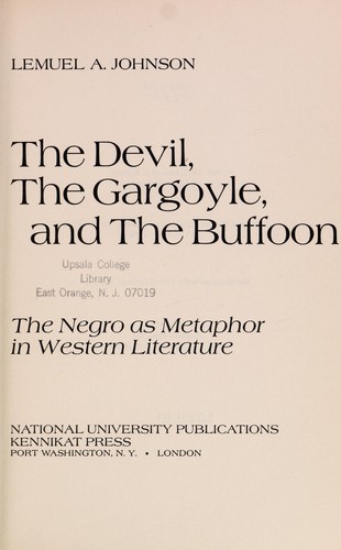 Cover for The devil, the gargoyle, and the buffoon
