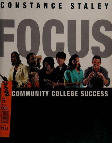 Cover for Focus on community college success