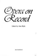 Cover for Opera on record