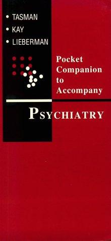 Cover for Pocket companion to accompany psychiatry