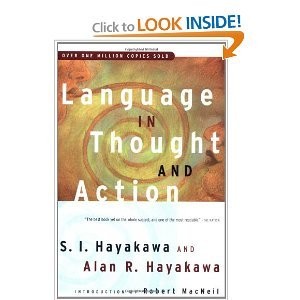 Cover for Language in Thought and Action