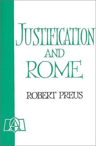 Cover for Justification and Rome
