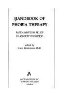 Cover for Handbook of phobia therapy