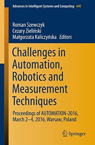Cover for Challenges in Automation, Robotics and Measurement Techniques
