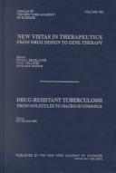Cover for New Vistas in Therapeutics/Drug-Resistant Tuberculosis: From Drug Design to Gene Therapy 