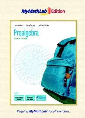 Cover for Prealgebra the Mymathlab Edition