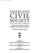 Cover for Emerging civil society in the Asia Pacific community