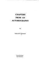 Cover for Chapters from an autobiography
