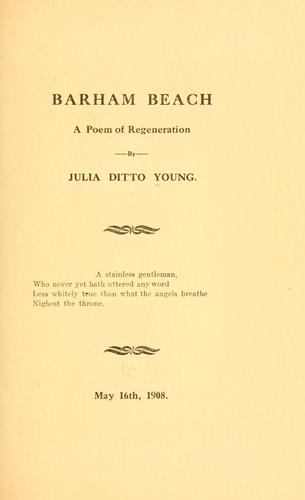 Cover for Barham beach