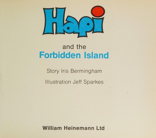 Cover for Hapi and the Forbidden Island