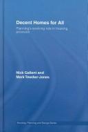Cover for Decent homes for all