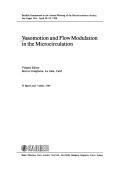 Cover for Vasomotion and flow modulation in the microcirculation