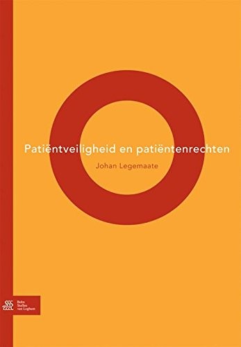 Cover for Patiëntveiligheid en patiëntenrechten