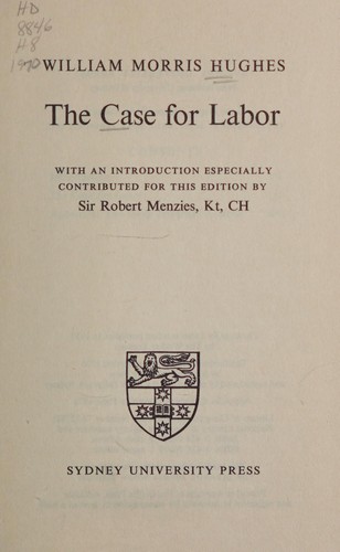 Cover for The case for labor.