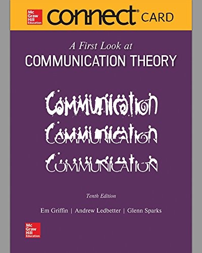 Cover for Connect Access Card for A First Look at Communication Theory