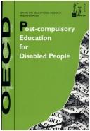 Cover for Post-compulsory education for disabled people.