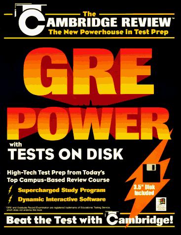 Cover for Gre Power With Tests on Disk
