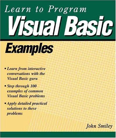 Cover for Learn to Program Visual Basic Examples (Miscellaneous)