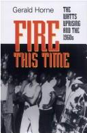 Cover for Fire this time