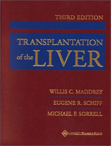 Cover for Transplantation of the Liver