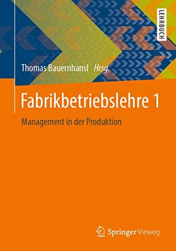 Cover for Fabrikbetriebslehre 1