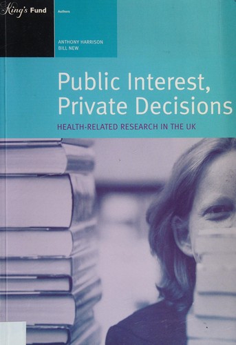 Cover for Public Interest, Private Decisions