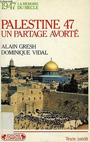 Cover for Palestine 47