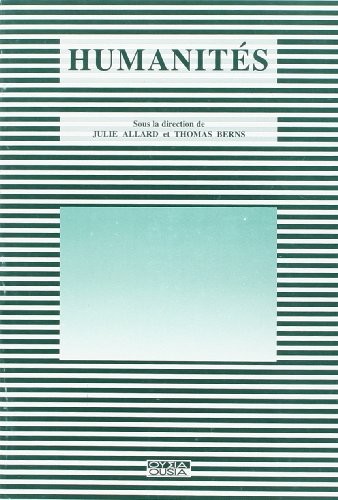 Cover for Humanités
