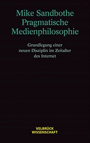 Cover for Pragmatische Medienphilosophie