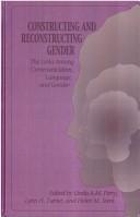 Cover for Constructing and reconstructing gender