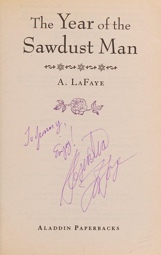 Cover for The year of the Sawdust Man