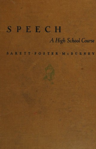 Cover for Speech, a high school course