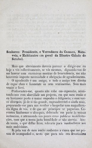 Cover for Cartas do Ex.mo Sr. Antonio Feliciano de Castilho e da Câmara Municipal de Setubal