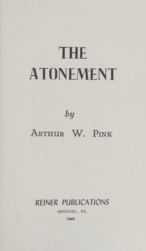Cover for The atonement