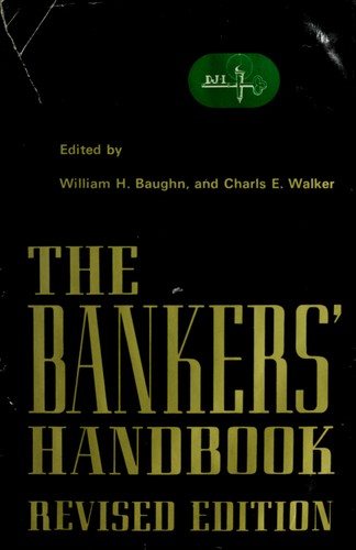 Cover for The bankers' handbook