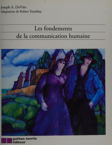 Cover for Les fondements de la communication humaine