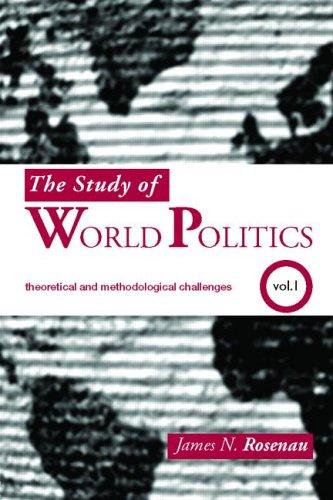 Cover for The study of word politics