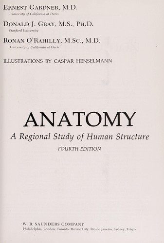 Cover for Anatomy
