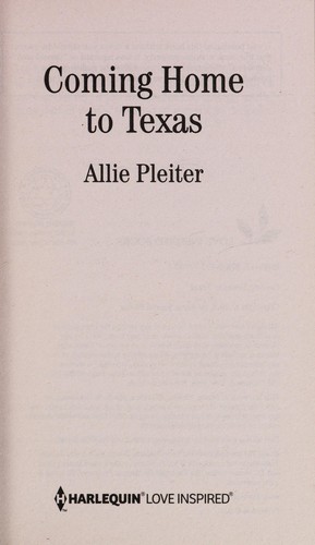 Cover for Coming home to Texas