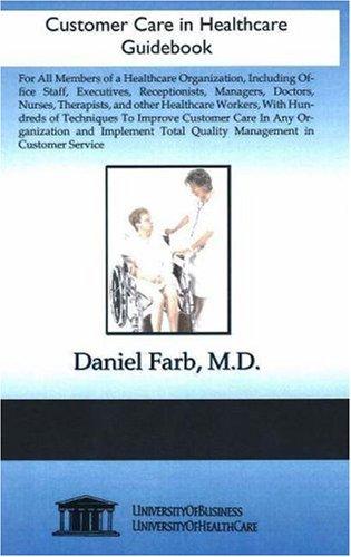 Cover for Customer Care in Healthcare Certificate Program Guidebook