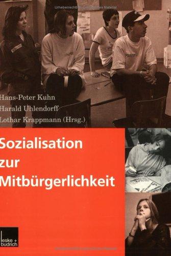 Cover for Sozialisation zur Mitbürgerlichkeit
