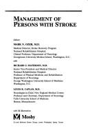 Cover for Management of persons with stroke