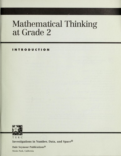 Cover for Mathematical Thinking at Grade 2