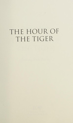 Cover for The hour of the tiger